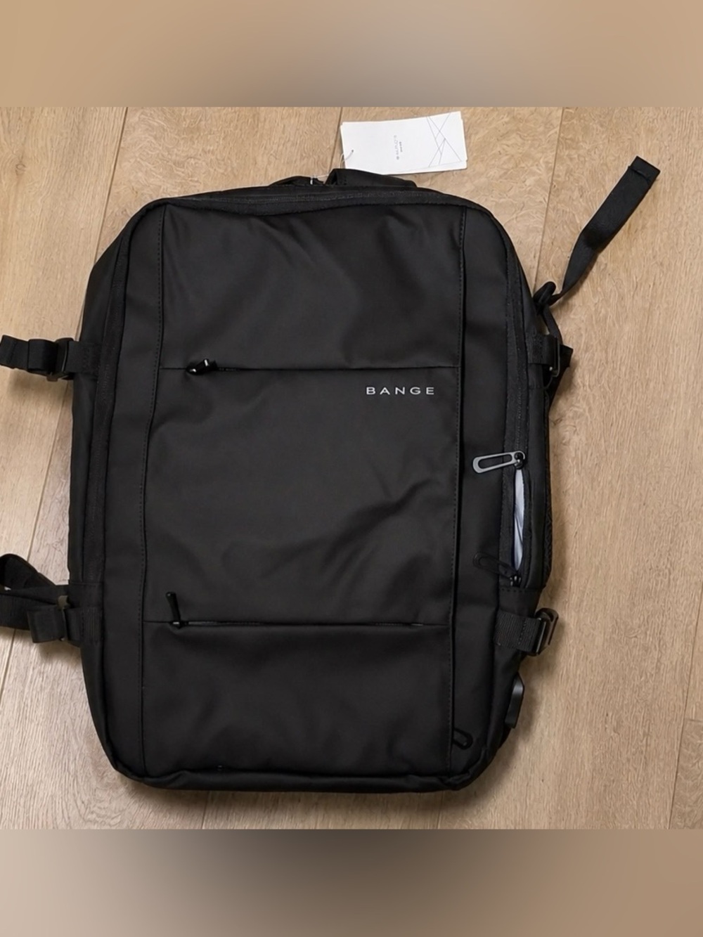BANGE - TRAVEL BACKPACK- WATERPROOF EXTENSION - TSA APPROVED CARRY ON BAG
